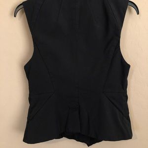 Bebe black vest